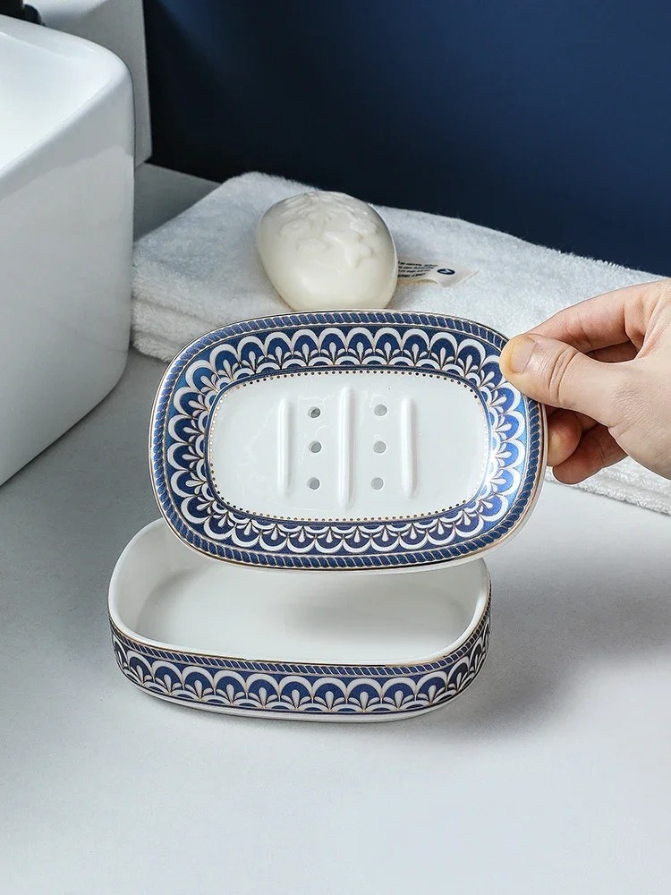 Porte savon pour douche en céramique – Image 2