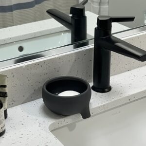porte-savon en résine