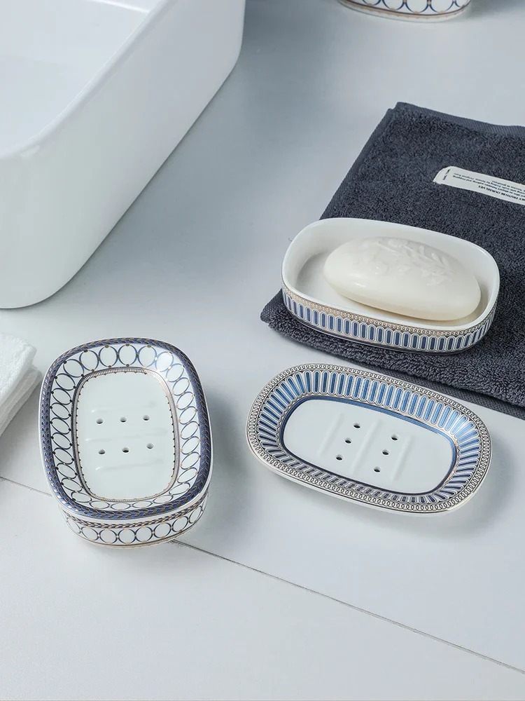 Porte savon pour douche en céramique – Image 3