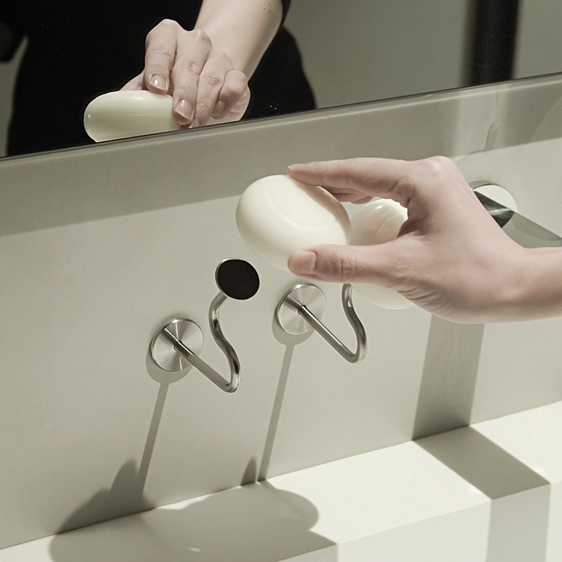 Porte-savon inox magnétique – Image 3