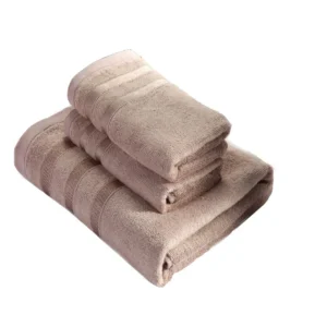 ensemble de serviettes de bain - beige
